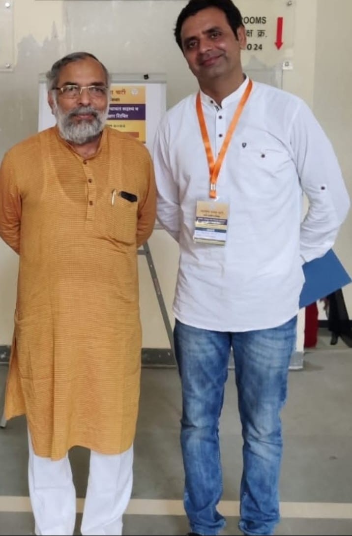 Training program for elected representatives — with Shri Madhav Bhandari ji